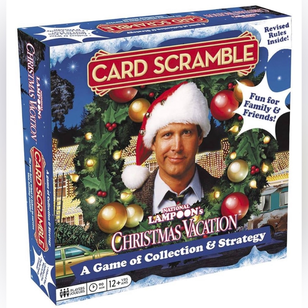Card Scramble National Lampoons Christmas Vacation NEW in Sealed Box